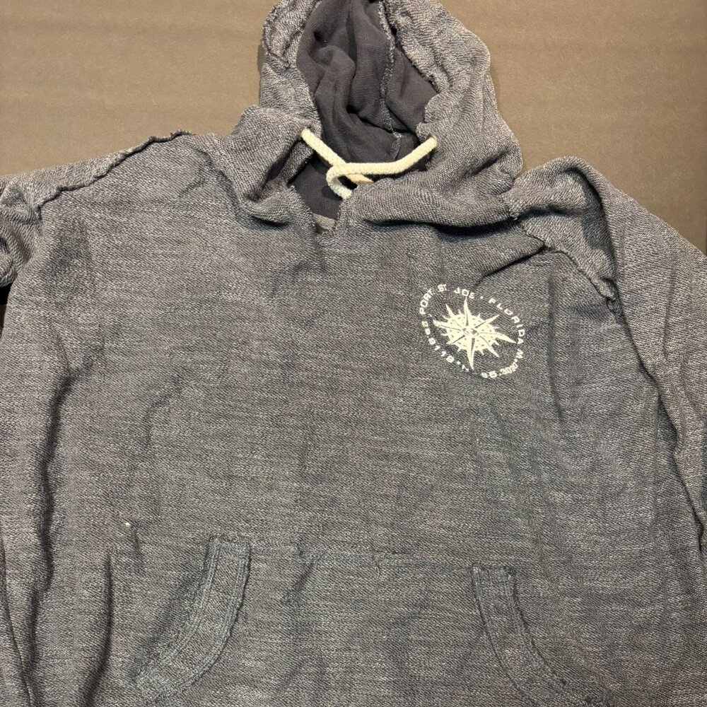 Port St Joe Retro Sweatshirt- Beach Style- Mens Size L- Vineyard Crew